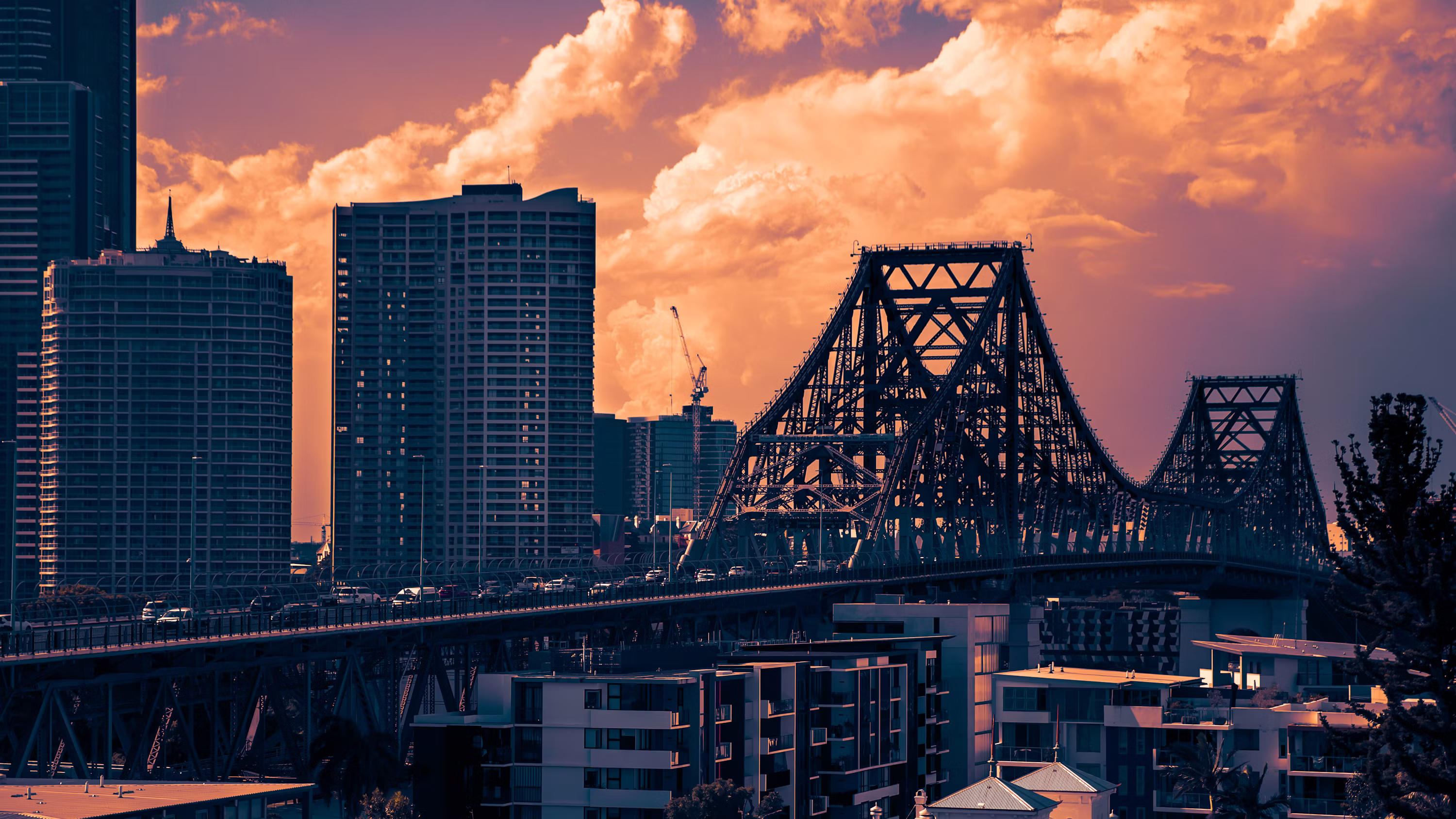 Brisbane city skyline